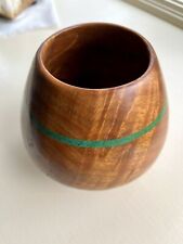 Oak burl pot for sale  Big Rapids