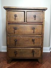 Vintage Oak Small Dresser Chest  Drawers 25"  Accent Primative Night Stand Child for sale  Canton