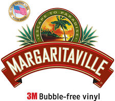 Margaritaville decal sticker d'occasion  Expédié en Belgium