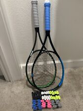 Prince Textreme Tour 95 4-3/8, Dunlop FX 500 4-1/4 Tennis Racquets/Rackets for sale  Shipping to South Africa