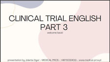 Clinical Trial English 3 na sprzedaż  PL