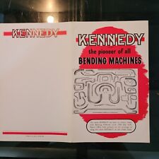 Kennedy bending machines for sale  LUTON