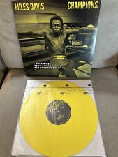 MILES DAVIS - CHAMPIONS LP (VINIL AMARELO) RSD '21 - Jack Johnson Sessions, usado comprar usado  Enviando para Brazil