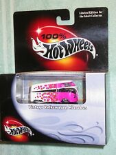 Hot Wheels 100% Caixa Preta Vintage Volkswagen Microbus rosa branco na caixa comprar usado  Enviando para Brazil