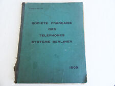 Catalogue telephones berliner d'occasion  La Bégude-de-Mazenc
