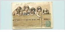 Chiens. 8712.teckels barriere d'occasion  France
