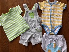 INFANT BABY BOYS SIZE 6-9 MOS. CLOTHES SHIRT ONE PIECE BIBS for sale  Shipping to South Africa