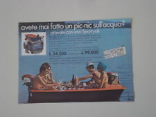 Advertising pubblicità 1969 d'occasion  Expédié en France