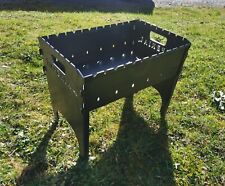 Grill Mangal 32x45cm Stal 3mm System wtykowy Camping Grill  na sprzedaż  Wysyłka do Poland