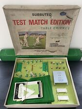 Subbuteo Table Cricket Test Match Edition 1970s Vintage Jogo de Tabuleiro CONJUNTO COMPLETO comprar usado  Enviando para Brazil