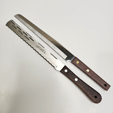 Used, Vintage VERNCO High Carbon Stainless Steel Kitchen Knife Serrated Japan Set of 2 for sale  Shipping to South Africa