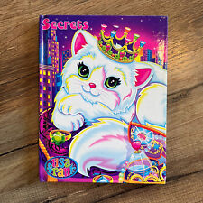Cuaderno diario escritora Lisa Frank ""Secretos"" brillo mágico gato purrscilla de colección segunda mano  Embacar hacia Argentina