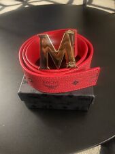 Mcm red leather for sale  Atlanta