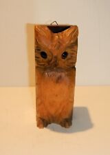 Owl wood candle for sale  HOUGHTON LE SPRING