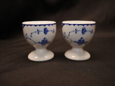 2 VINTAGE FURNIVALS DEMARK BLUE EGG CUPS for sale  Shipping to South Africa
