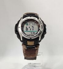Casio Pathfinder Digital Watch Fishing Timer 2632 PAS-400B FOR PARTS OR REPAIR  for sale  Shipping to South Africa