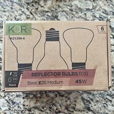 (6 lâmpadas) refletor KOR LED R20 branco 45W equivalente., usado comprar usado  Enviando para Brazil