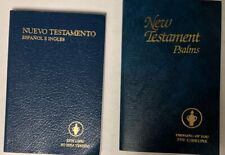 Nuevo Testamento Español E Inglés Español Nuevo Testamento Dos Libros. segunda mano  Embacar hacia Argentina