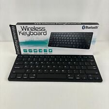 Usado, Teclado Bluetooth Sem Fio 3.0 iPads, iPhones, Android, Laptop -Preto, Novo comprar usado  Enviando para Brazil