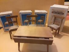 vintage wood table chairs for sale  Iselin