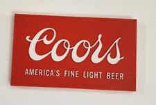 Vintage coors beer for sale  Lawrence