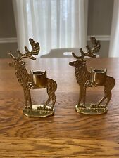 Solid brass reindeer for sale  Dallas