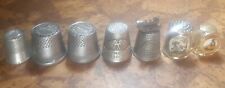 Lot thimbles metal for sale  Chicago