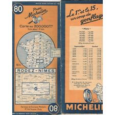 Carte michelin rodez d'occasion  Lunel