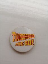 Vintage thunderbirds button for sale  BRADFORD