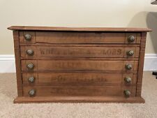 Antique wood sewing for sale  Moneta