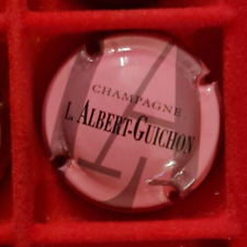 capsule champagne ALBERT GUICHON lucien n°3 rose et noir segunda mano  Embacar hacia Argentina