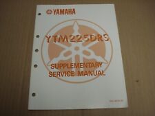 1986 Yamaha YTM225DRS ATV Supplementary Service Manual til salgs  Frakt til Norway