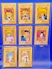 yu-gi-oh bandai yugioh bandai tarjetas de personaje n.o 1-8 juego de 8 japonés   segunda mano  Embacar hacia Mexico