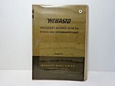 Webasto heizgerät mod gebraucht kaufen  Buckenberg