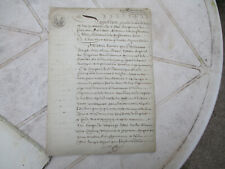 1810 manuscrit timbre d'occasion  Meudon