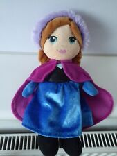 Disney - Frozen - Księżniczka Anna - 12" Miękka pluszowa przytulanka Lalka W bardzo dobrym stanie na sprzedaż  Wysyłka do Poland