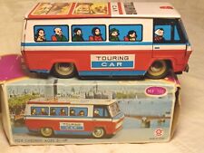 VINTAGE TIN TOY TOURIST COACH, BUS,  ORIGINAL BOX, MF 134, FRICTION ACTION for sale  Shipping to South Africa