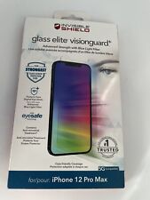 Protetor de tela Invisible Shield Glass Elite Visionguard + iPhone 12 Pro Max comprar usado  Enviando para Brazil