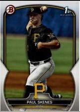 Tarjeta de béisbol Paul Skenes 1st Bowman 2023 Bowman Draft #BD-14 Piratas novato segunda mano  Embacar hacia Argentina