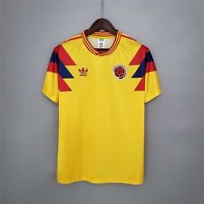 Usado, Camiseta de fútbol retro de Colombia 1990 segunda mano  Embacar hacia Argentina