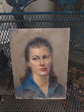 oil painting lady red for sale  New Castle