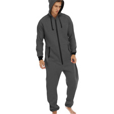 Macacão de lã masculino com capuz grosso pijama roupa para casa roupas esportivas calças comprar usado  Enviando para Brazil
