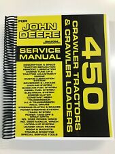 Used, SERVICE MANUAL FOR JOHN DEERE 450 CRAWLER TRACTOR CRAWLER LOADER  SM-2064 for sale  Shipping to Canada