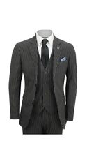 Mens pinstripe piece for sale  LONDON