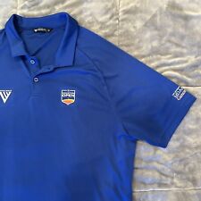 Camisa polo Houston aberta golfe levelwear azul manga curta masculina grande comprar usado  Enviando para Brazil