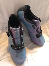 Sapatos de ciclismo de corrida Betoosen novos?? Botão de molinete ajustável tamanho 40 azul rosa comprar usado  Enviando para Brazil