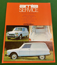 Feuillet publicitaire citroen d'occasion  Quarré-les-Tombes