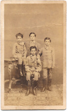 Photo cdv groupe d'occasion  Saint-Julien-l'Ars