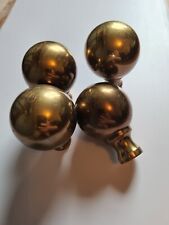 Brass bed knobs for sale  EDINBURGH