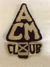 Jaqueta de futebol militar Varsity clube motocicleta início dos anos 1900 clube ACM comprar usado  Enviando para Brazil